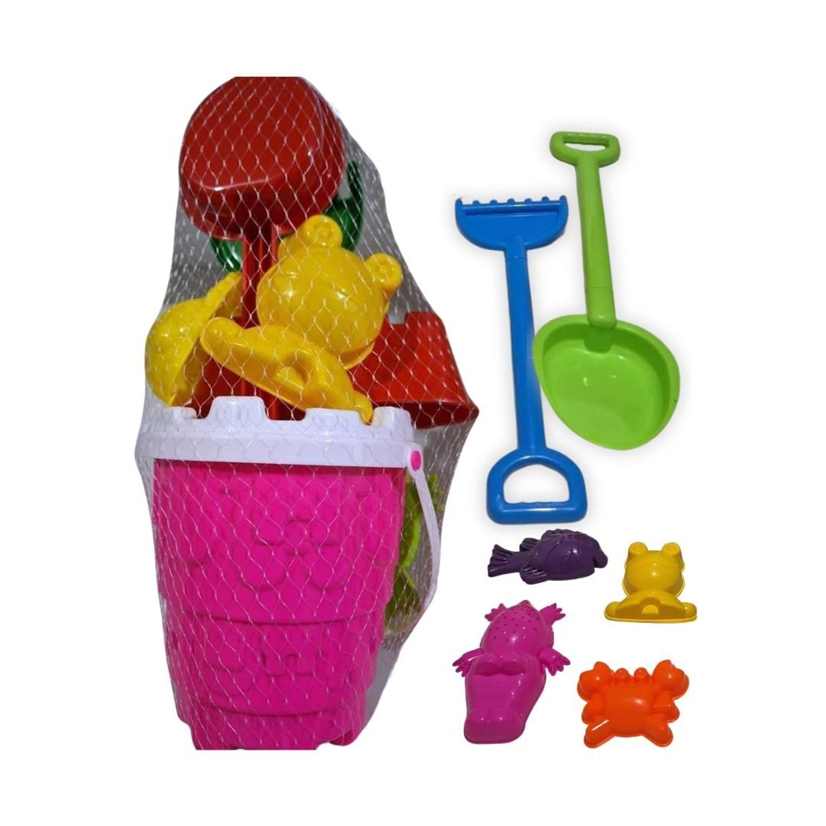 GENERICO - Juguete Balde Playero Grande Para Niña