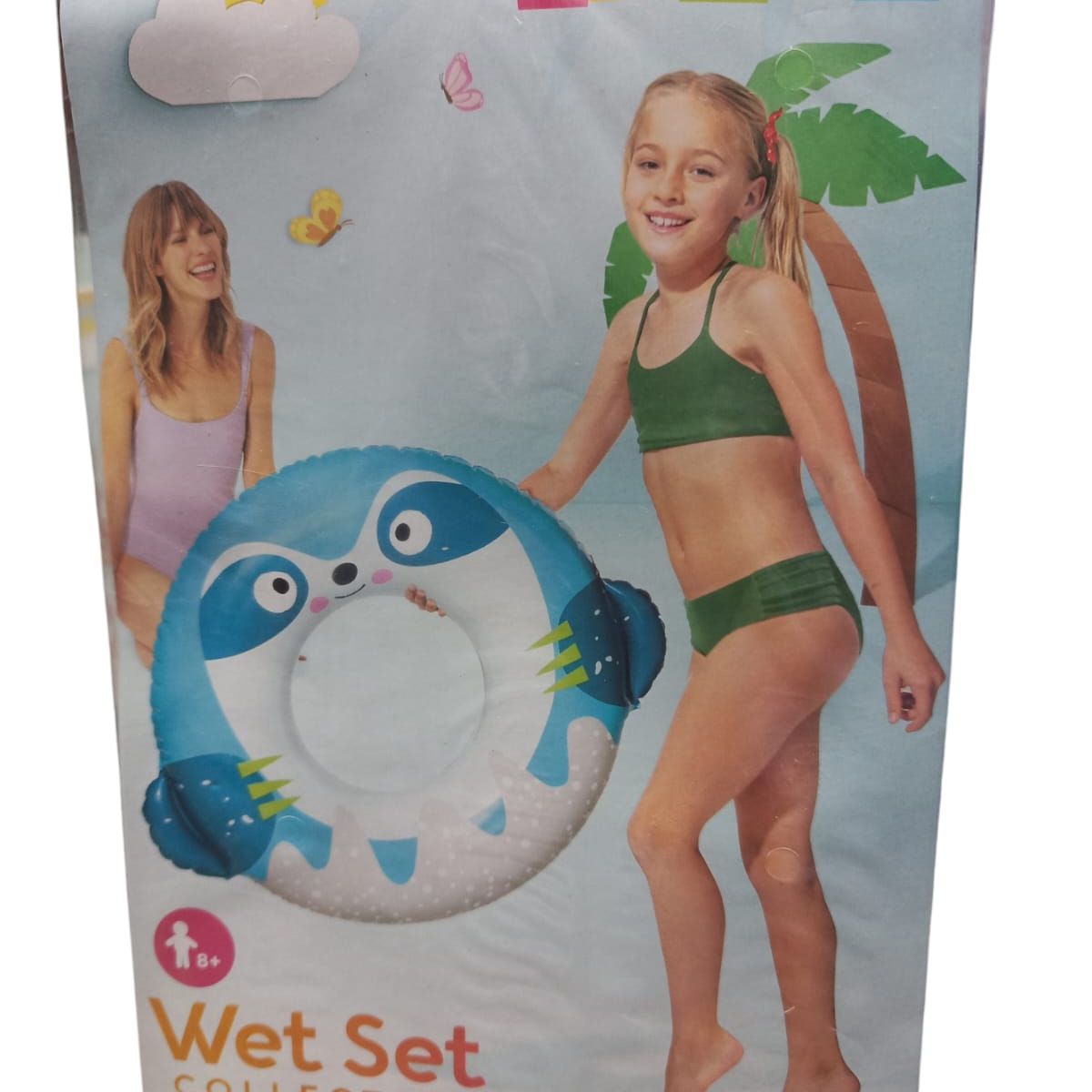 INTEX - FLOTADOR ARO PEREZOSO CUTE