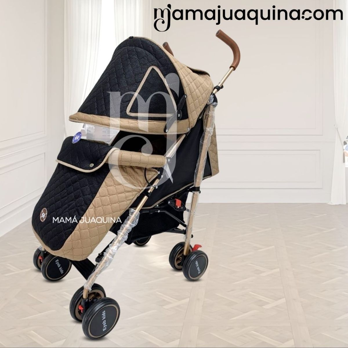 KIDS - Coche Bastón  «ISABEL» Beige