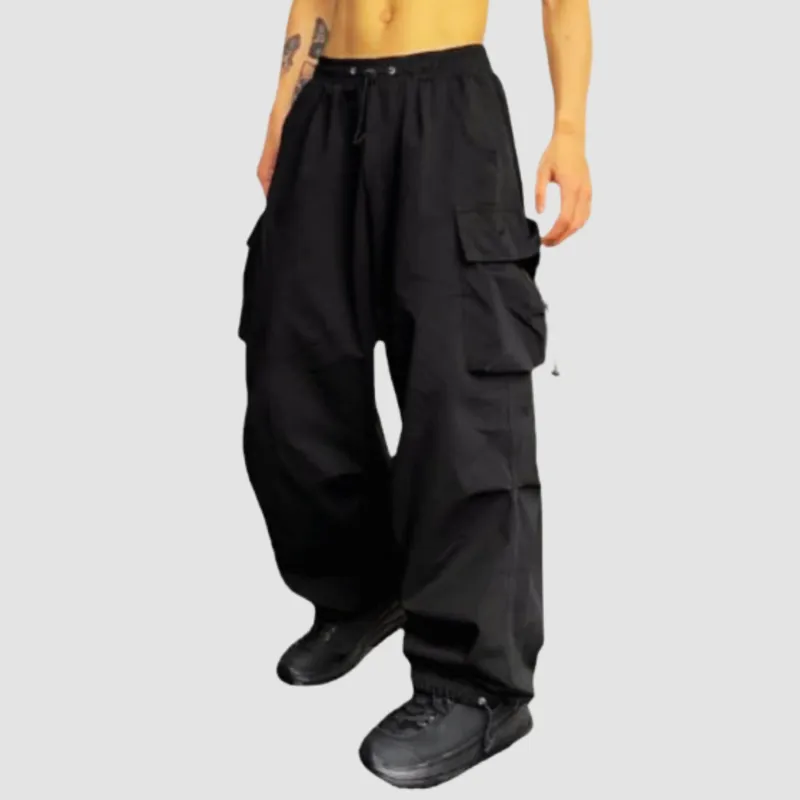 ENKI - Pantalón Cargo Parachute Varón - Estilo Urbano y Funcional