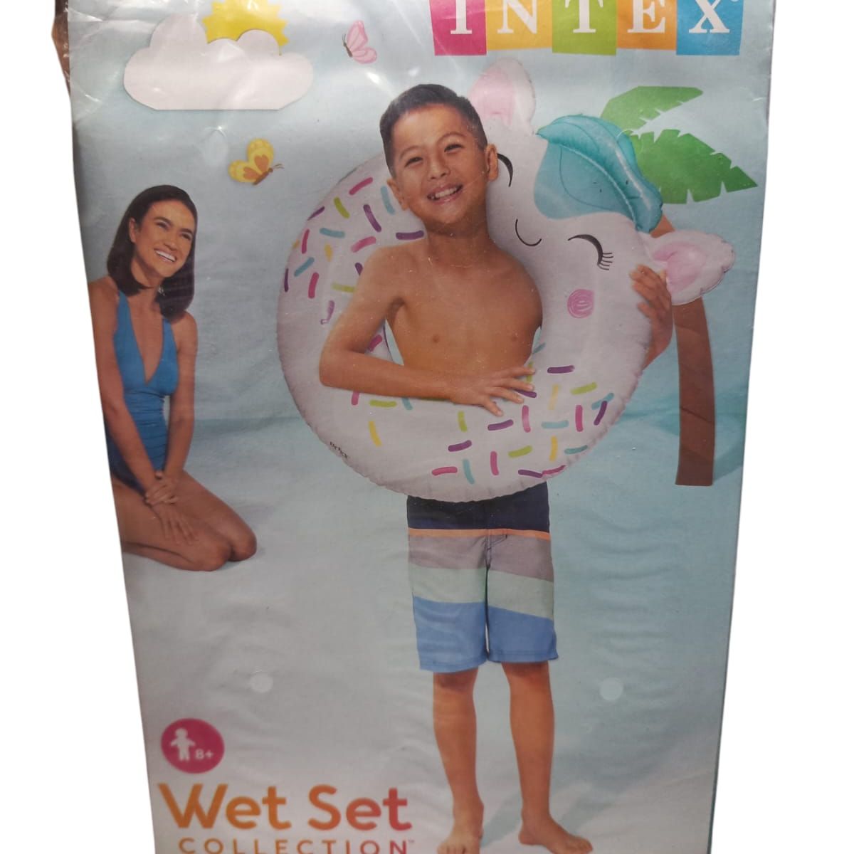 INTEX - FLOTADOR ARO UNICORNIO CUTE