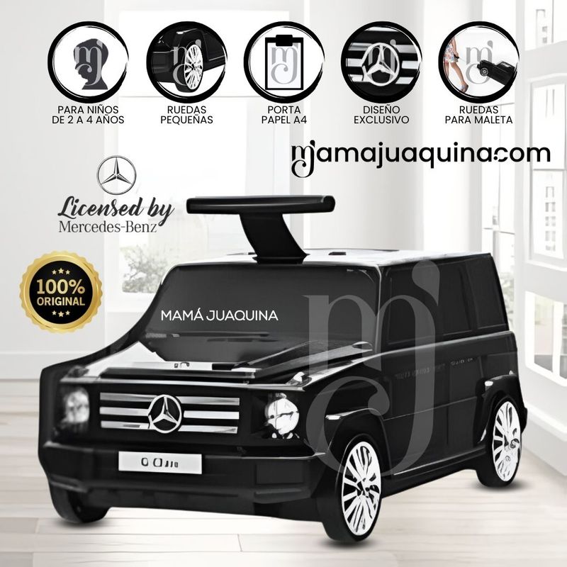 MERCEDES - Correpasillo de arrastre Maleta Buggie «BUGGIE BAG» Black