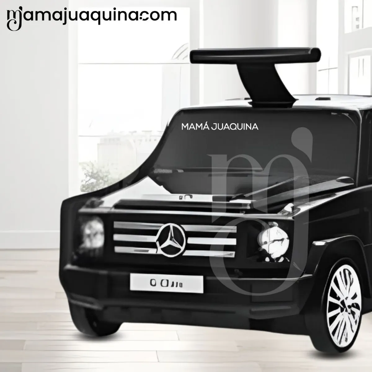 MERCEDES - Correpasillo de arrastre Maleta Buggie «BUGGIE BAG» Black