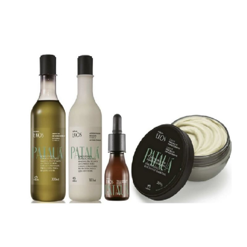 NATURA - Kit ekos pataua shampoo + acondicionador + tonico y mascara