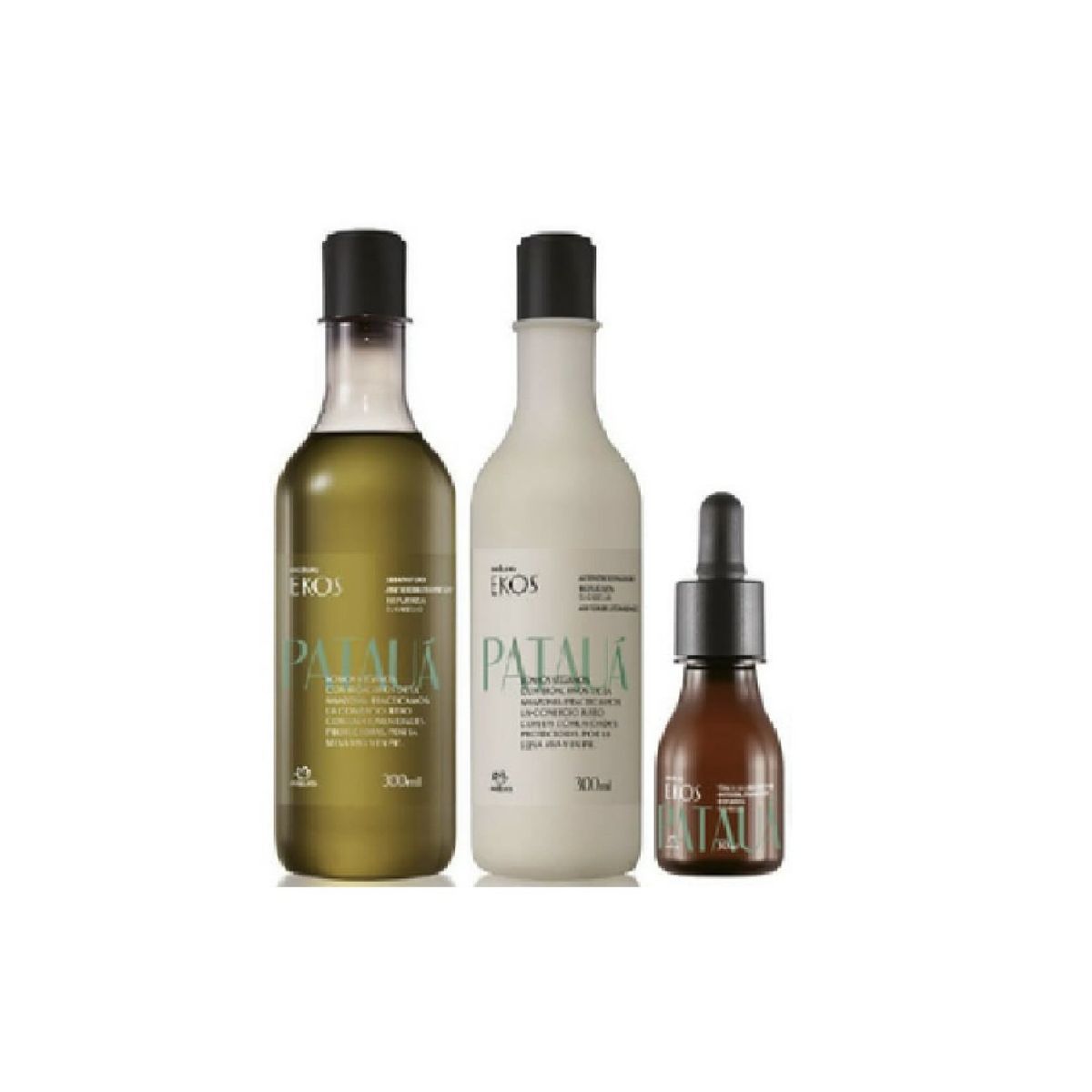NATURA - Kit ekos pataua Natura shampoo + acondicionador + tonico