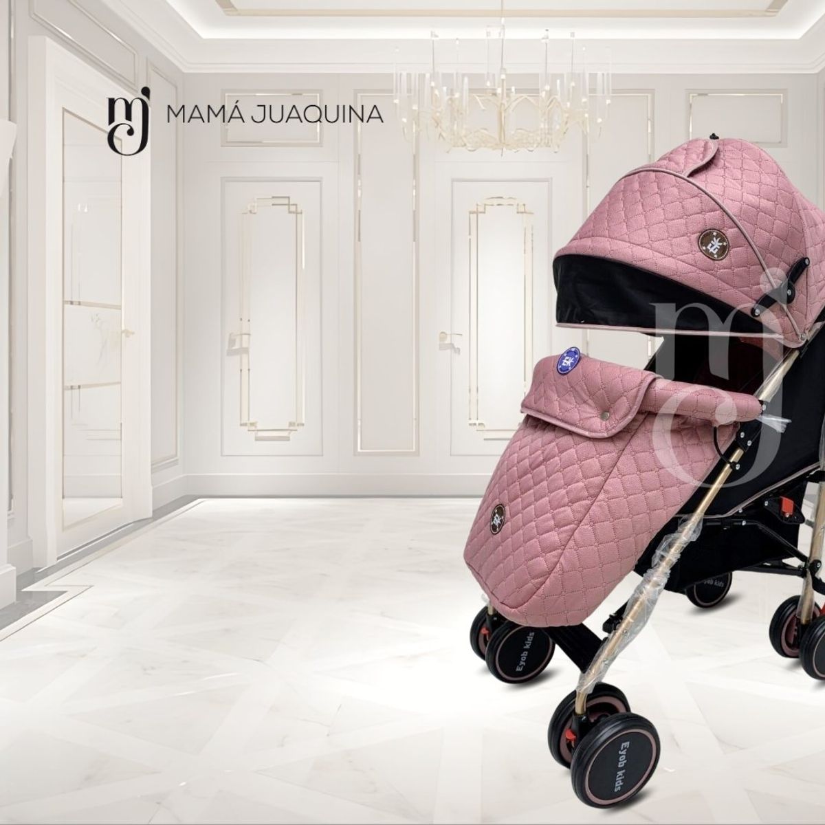 KIDS - Coche Bastón  «ISABEL PRO» Pink