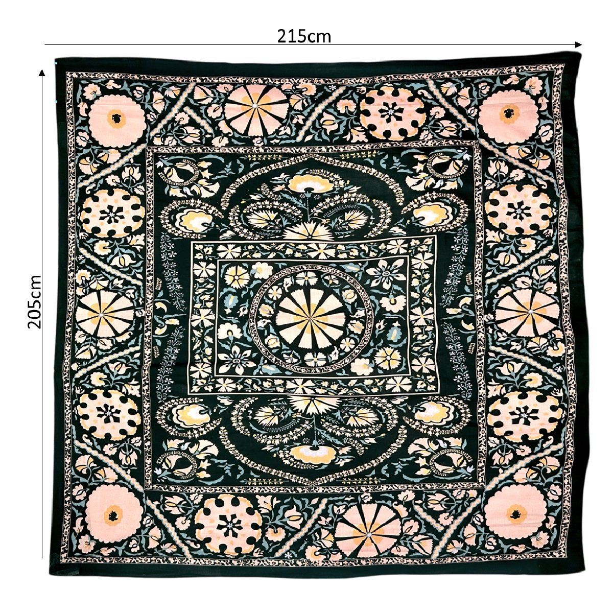 GENERICO - Mandala Manta para Playa Osaka de Algodón