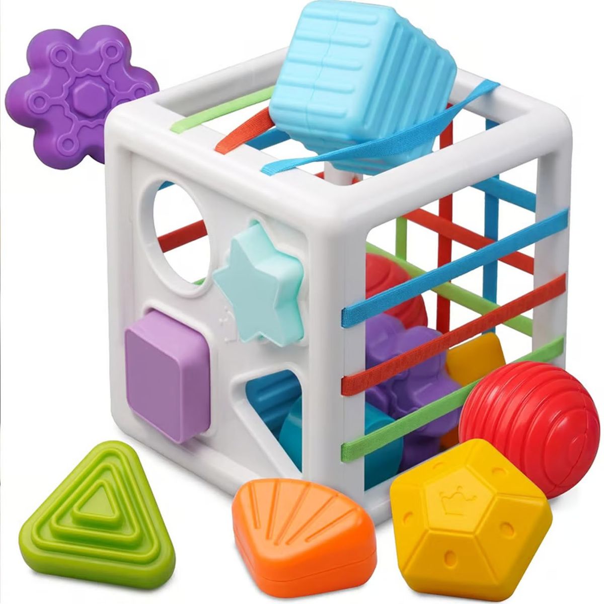 IDEAL - Cubo de Liga para Estimulación Para Bebe Ideal
