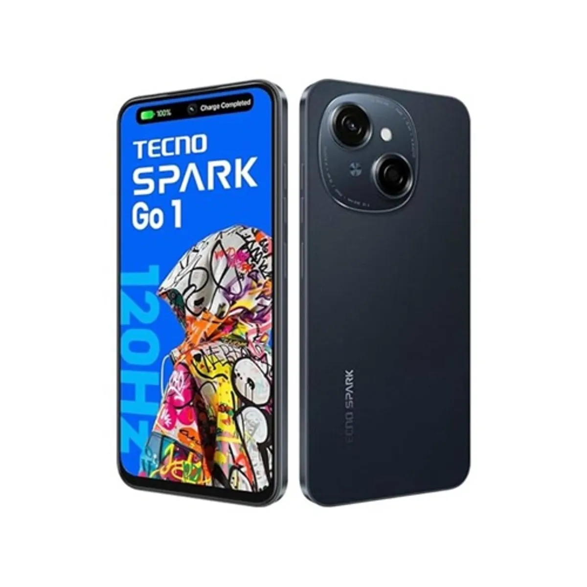 TECNO MOBILE - Tecno Spark Go 1  64GB ROM+ 6GB RAM*(3GB+3GB Extended) / COLOR: STARTRAIL BLACK