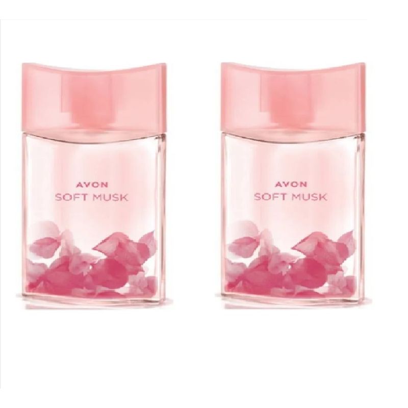 AVON - Perfume Soft Musk Avon 50 ml x 2 unidades