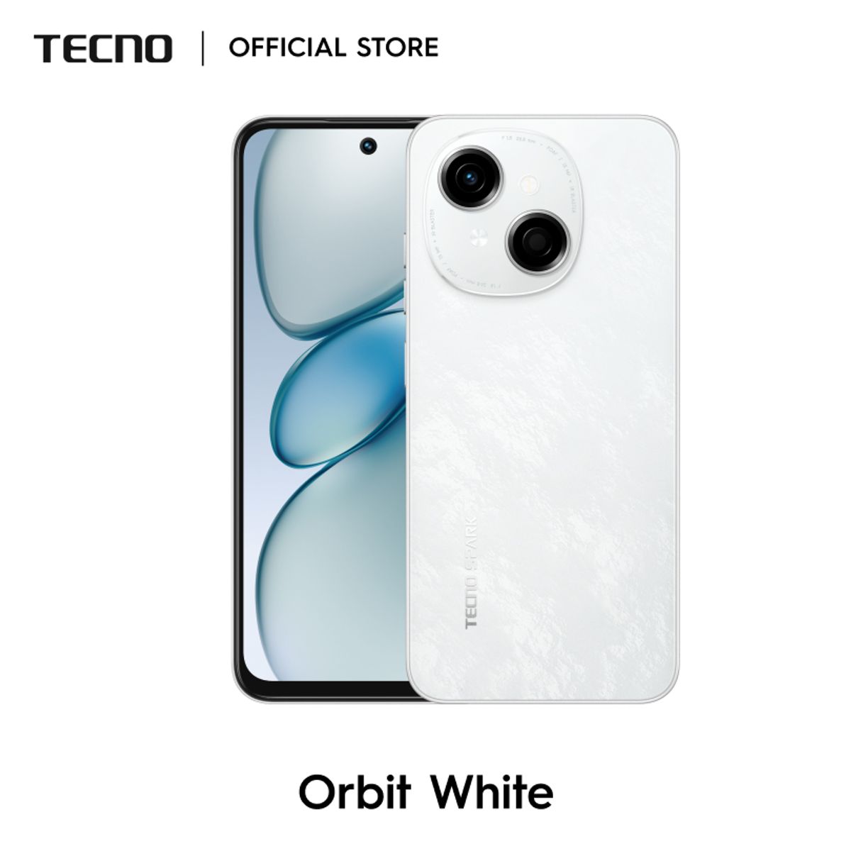 TECNO MOBILE - Tecno Spark Go 1  128GB ROM+ 8GB RAM*(4GB+4GB Extended) / COLOR: GLITTERY WHITE