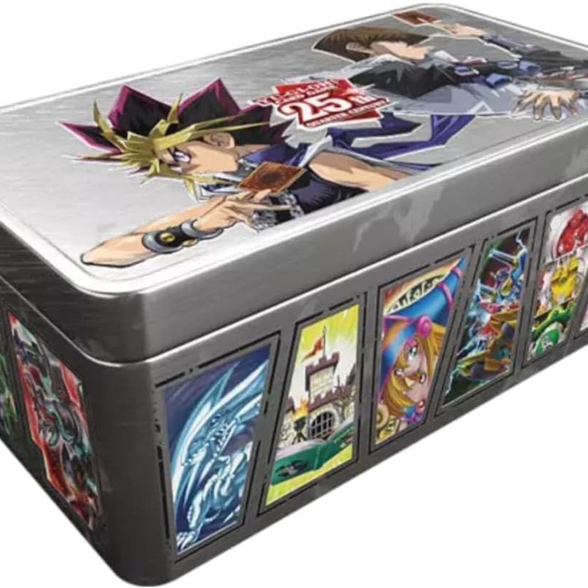 GENERICO - Lata De Cartas Yugioh Vacía como Nuevo y Original