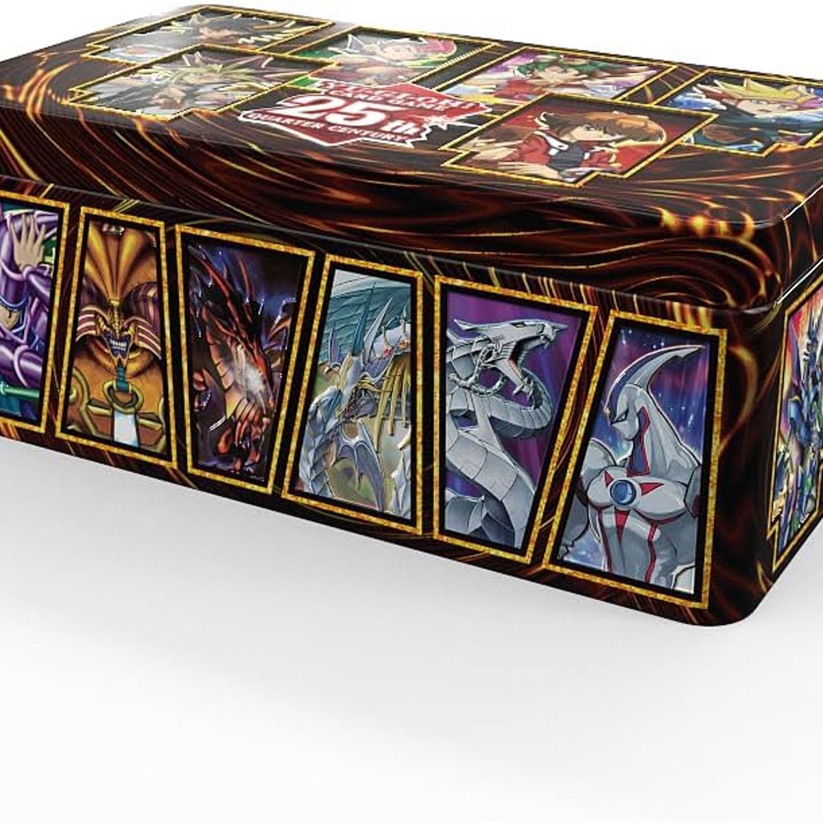 GENERICO - Lata De Cartas Yugioh Vacía como Nuevo y Original