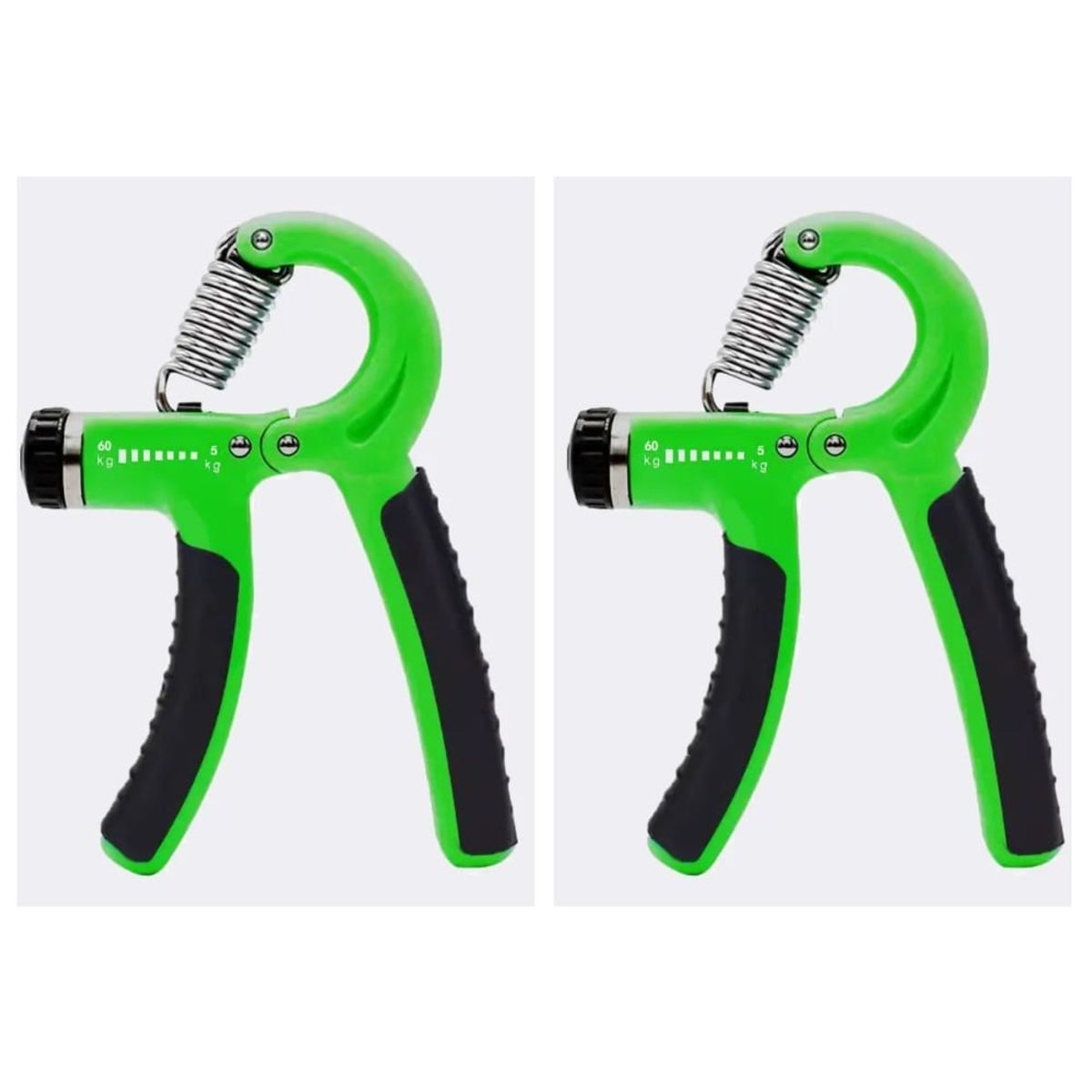 GENERICO - Hand Grip Regulable Pack 2 unidades Verde 10kg - 60kg