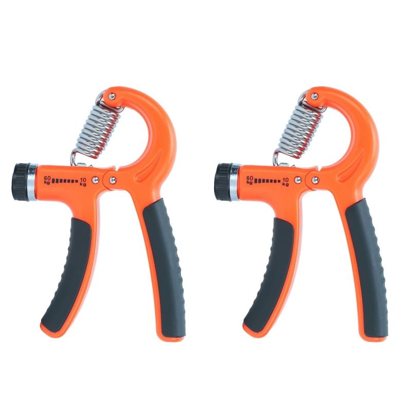 GENERICO - Hand Grip Naranja pack 2 unidades 5kg 60kg