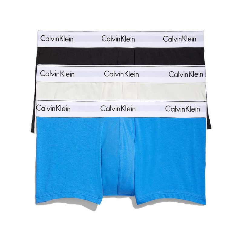 CALVIN KLEIN - 3 PACK MODERN COTTON STRETCH - LOW RISE TRUNK CK