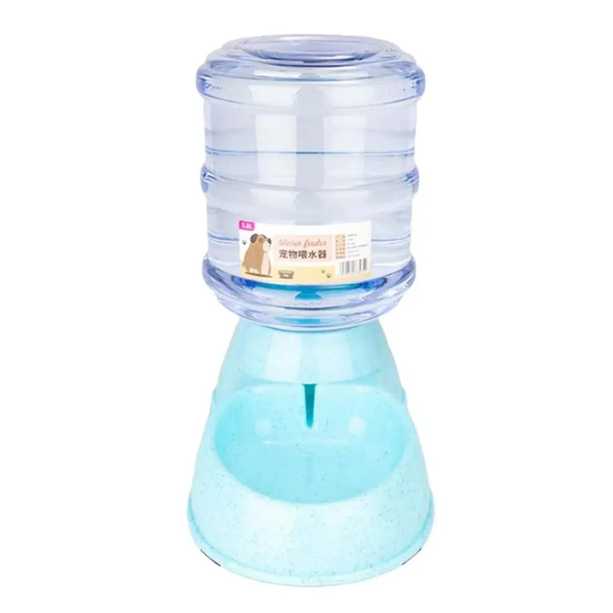 GENERICO - Bebedero Automático Celeste de 3.8 Litros