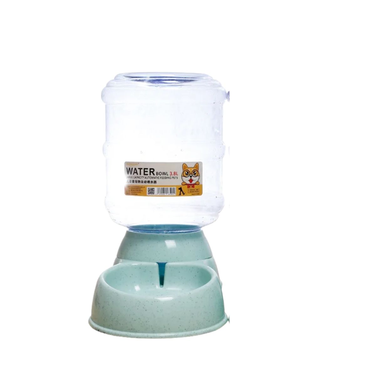 GENERICO - Bebedero Automático Verde de 3.8 Litros