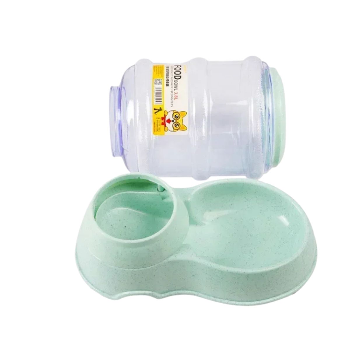 GENERICO - Bebedero Automático Verde de 3.8 Litros