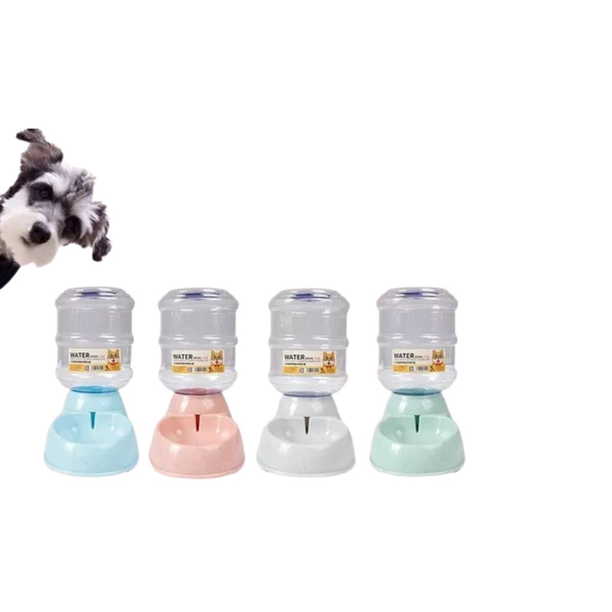 GENERICO - Bebedero Automático Celeste de 3.8 Litros