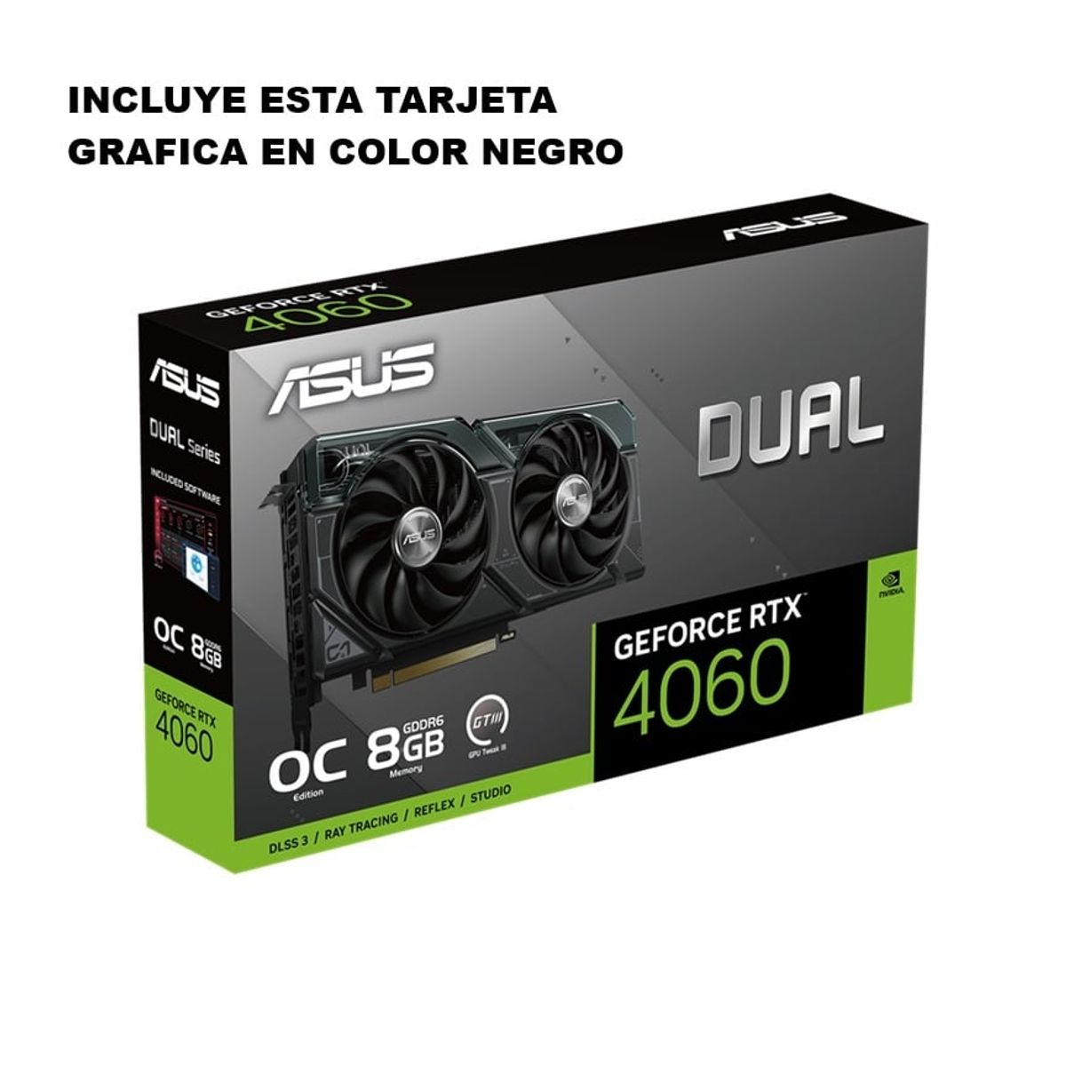 AMD - Computadora PC RYZEN 7 5700X RAM 32GB SSD 1TB GRAFICA MSI RTX 4060 8GB