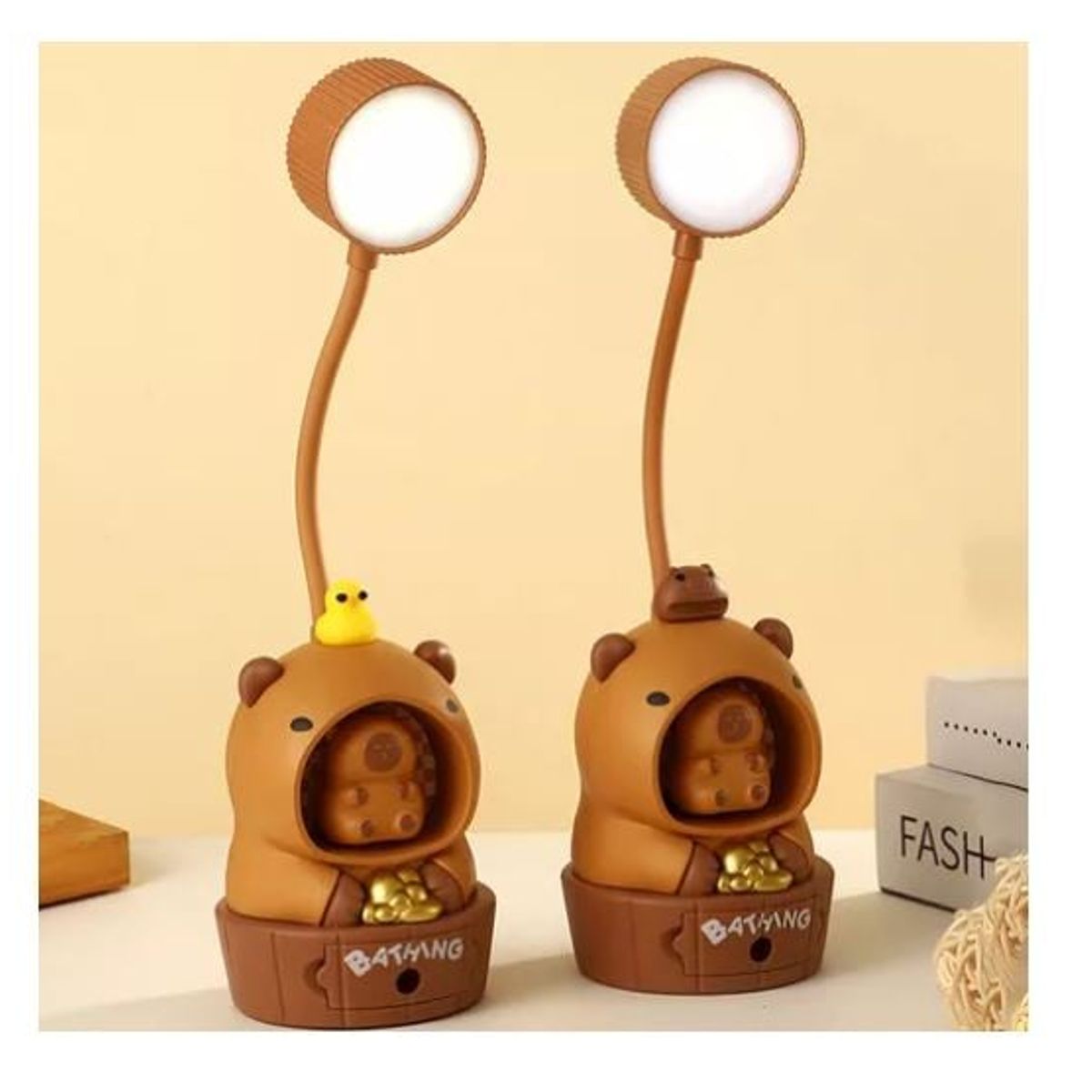 GENERICO - Mini Lampara capibara con tajador