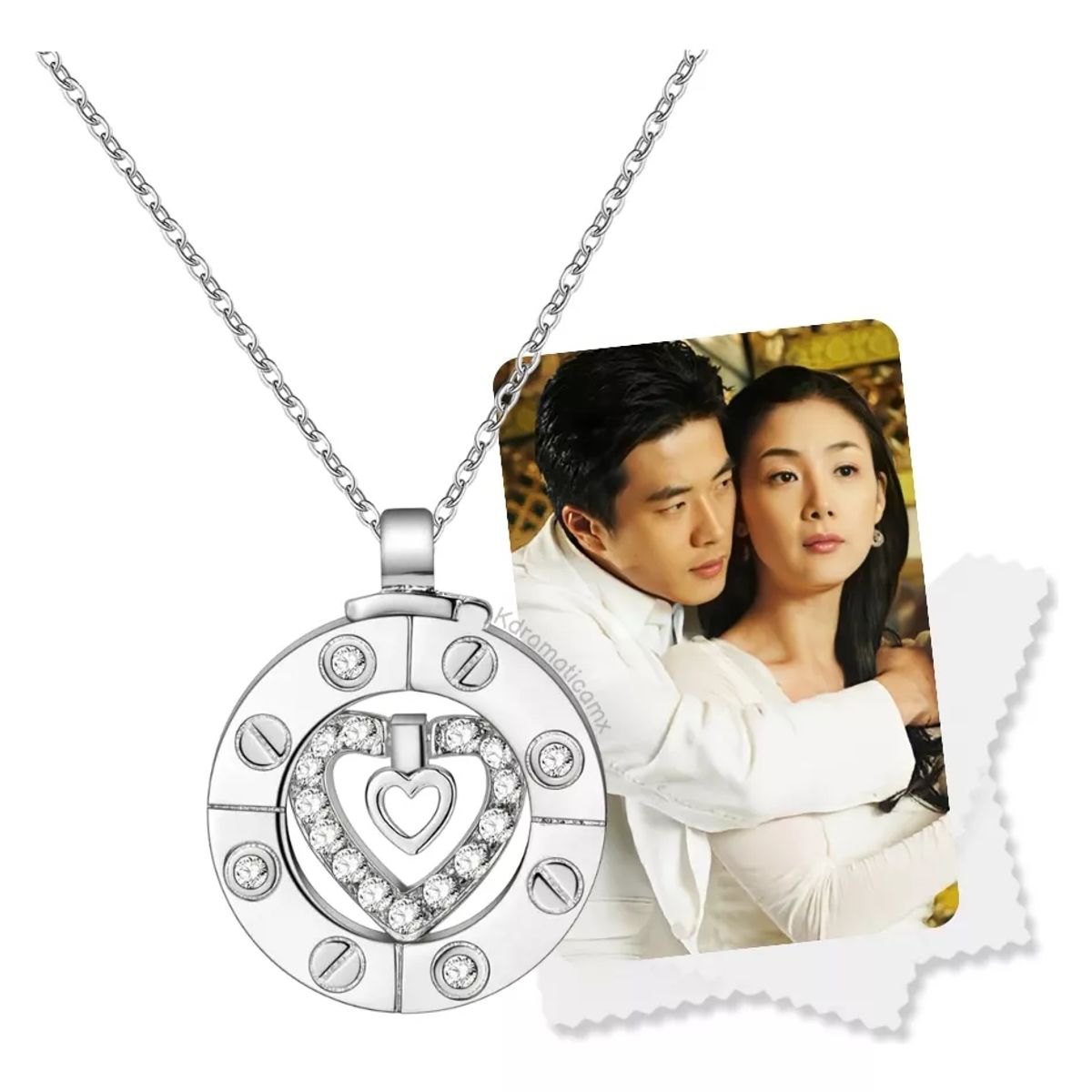 GENERICO - Collar Escalera al Cielo Coreano Para Pareja Regalo