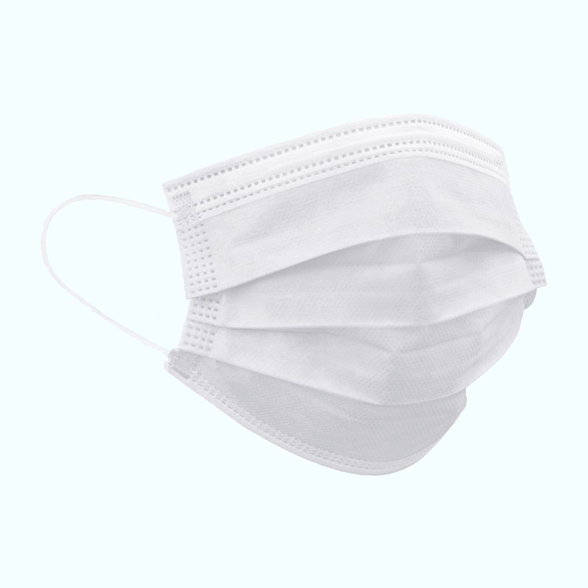 R&G - Mascarilla Descartable para Niños color Blanco Caja x 50 und - R&G