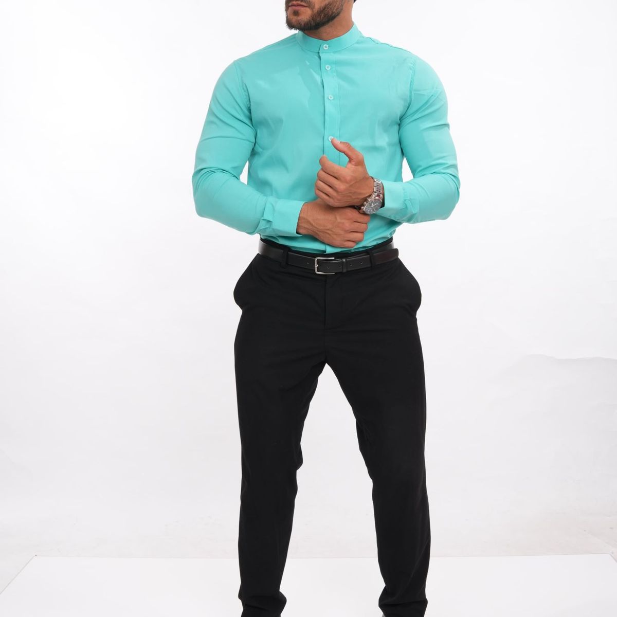 MEHIVIC - CAMISA MEHIVIC MANGA LARGA CUELLO NERU