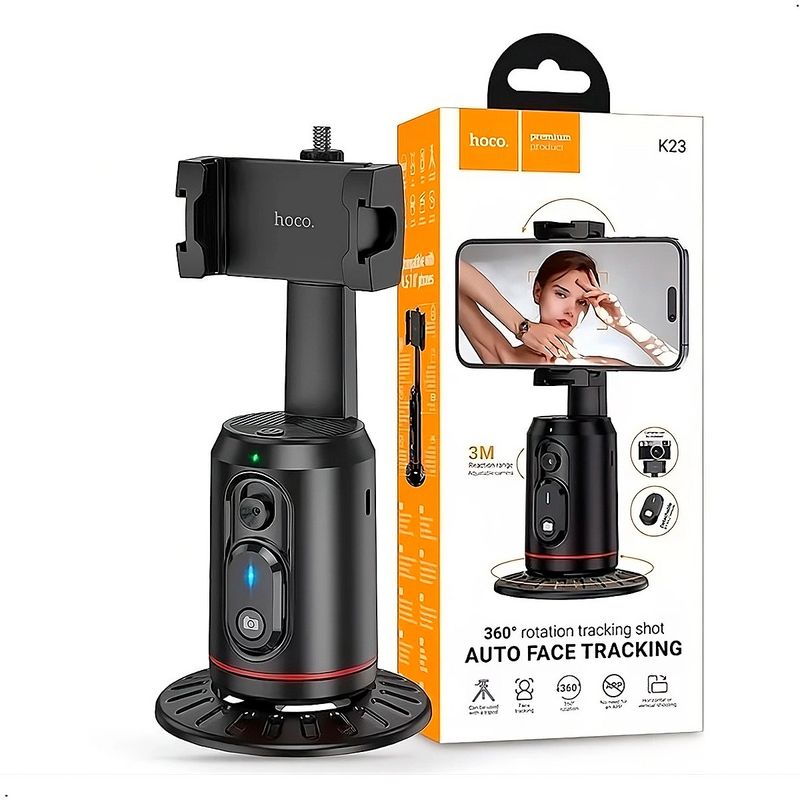 HOCO - Tripode Selfie Bluetooth 5.2 Hoco K23 Rotacion 360
