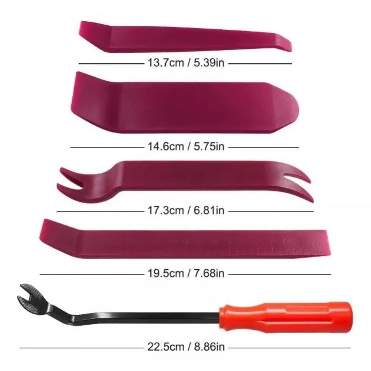 JET - Kit De Herramientas 5pcs Audio Desarmar Tablero