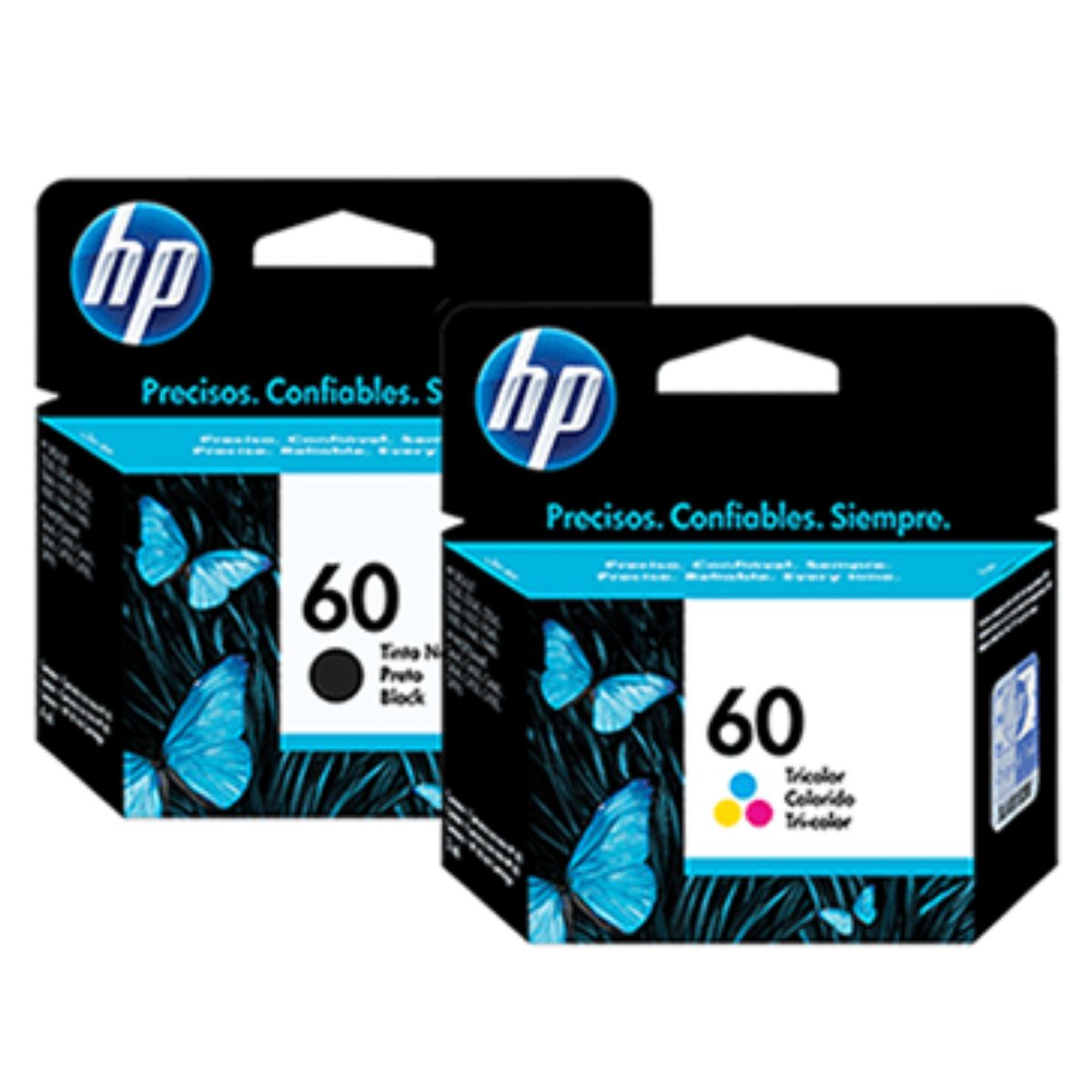 HP - Pack de Cartuchos de Tinta HP 60 Negro y 60 Tricolor Original