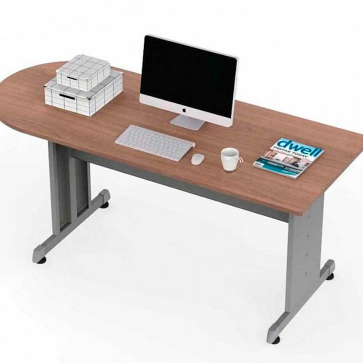 NACION MUEBLES - ESCRITORIO NACION MUEBLE SPEED COLOR MARRON