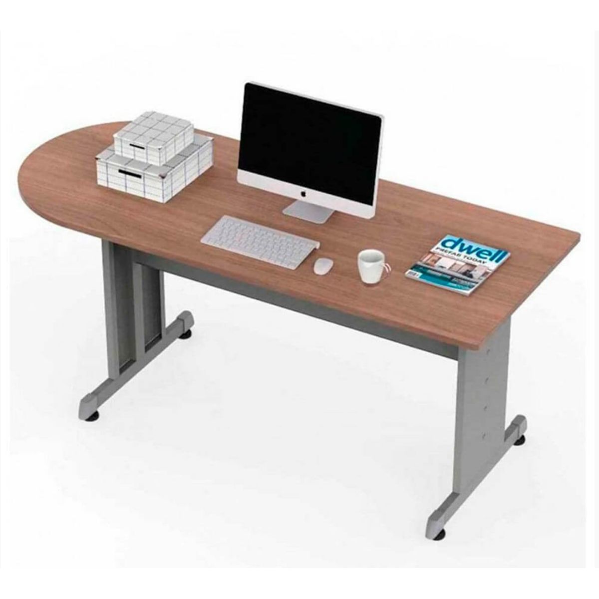 NACION MUEBLES - ESCRITORIO NACION MUEBLE SPEED COLOR MARRON