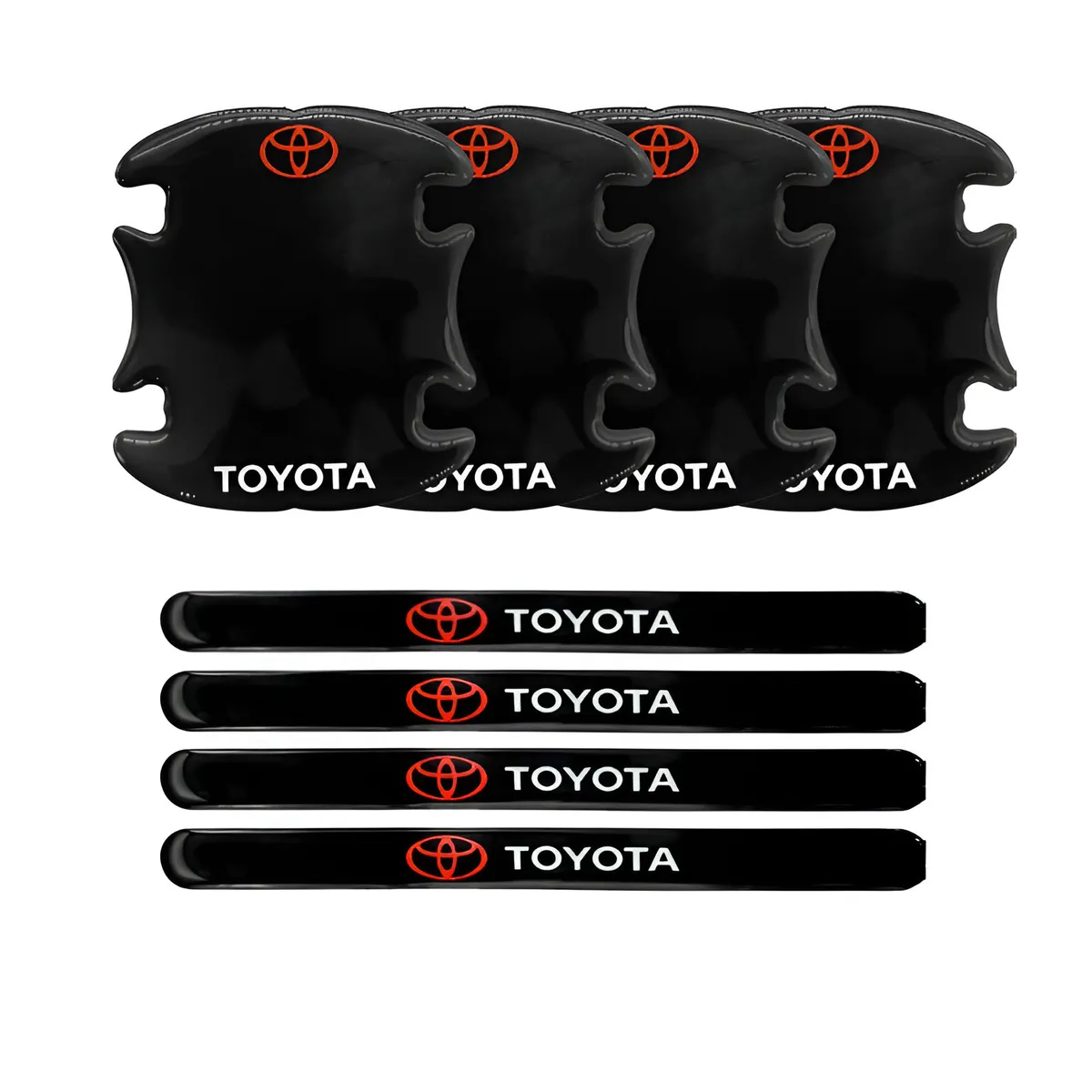 JET - Protector Para Tozona Y manijas De puerta 8pcs Toyota