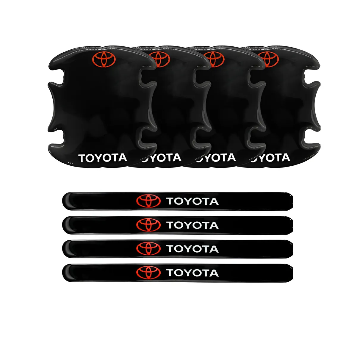 JET - Protector Para Tozona Y manijas De puerta 8pcs Toyota