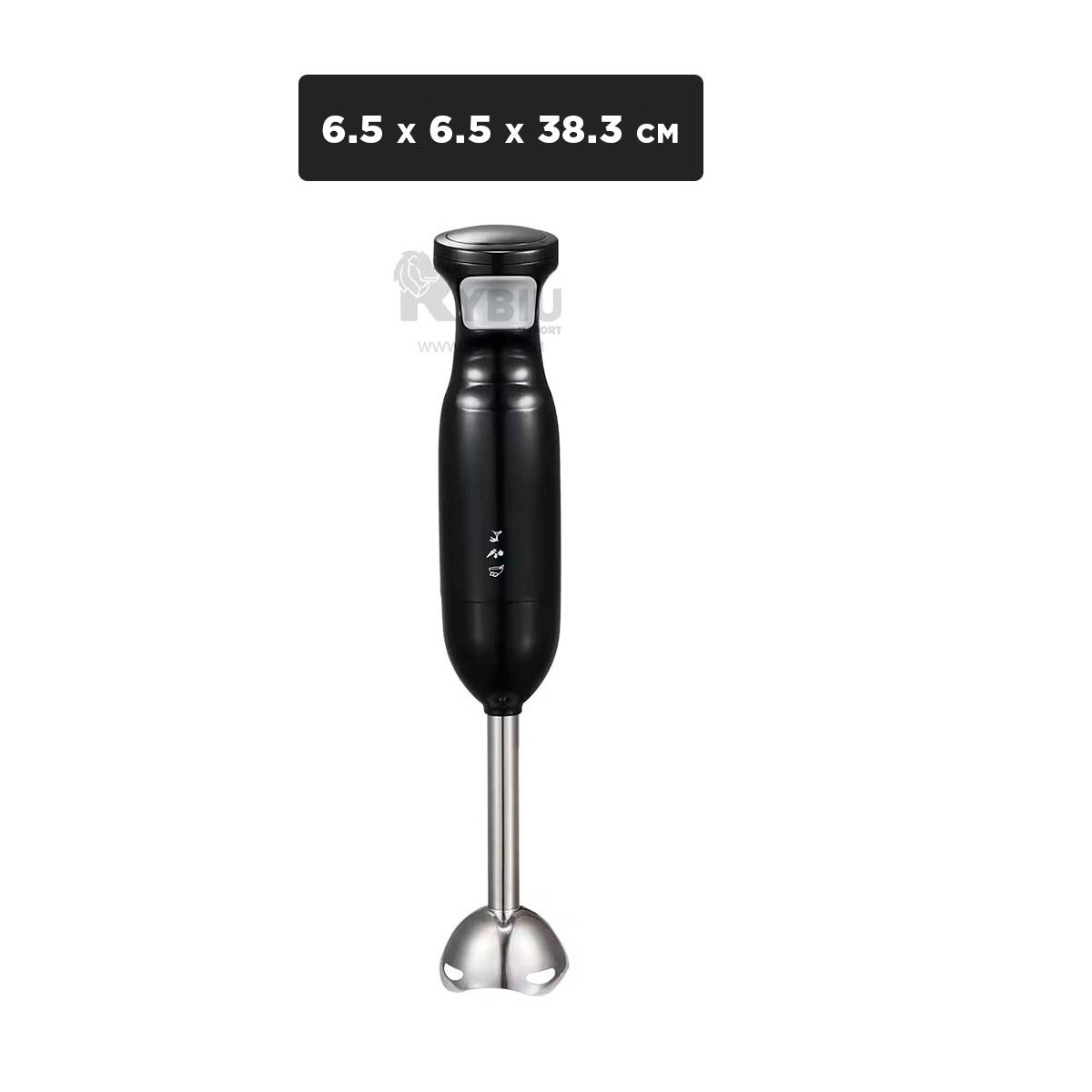 RYBIU IMPORT - Procesadora Practica Manual de Negro Y+Ligas de Regalo