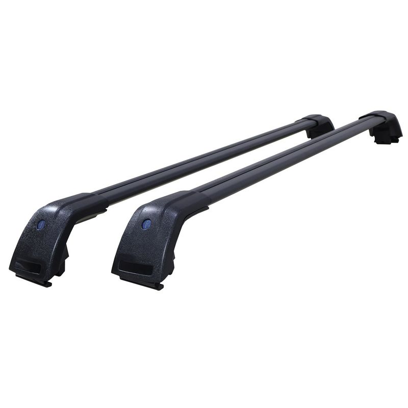 GENERICO - BARRAS TRANSVERSALES DE ALUMINIO 105 CM BLACK