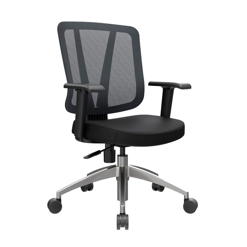 OFIDEAS - Silla de Oficina Ergonómica Zeus Negro Gerente Ofideas