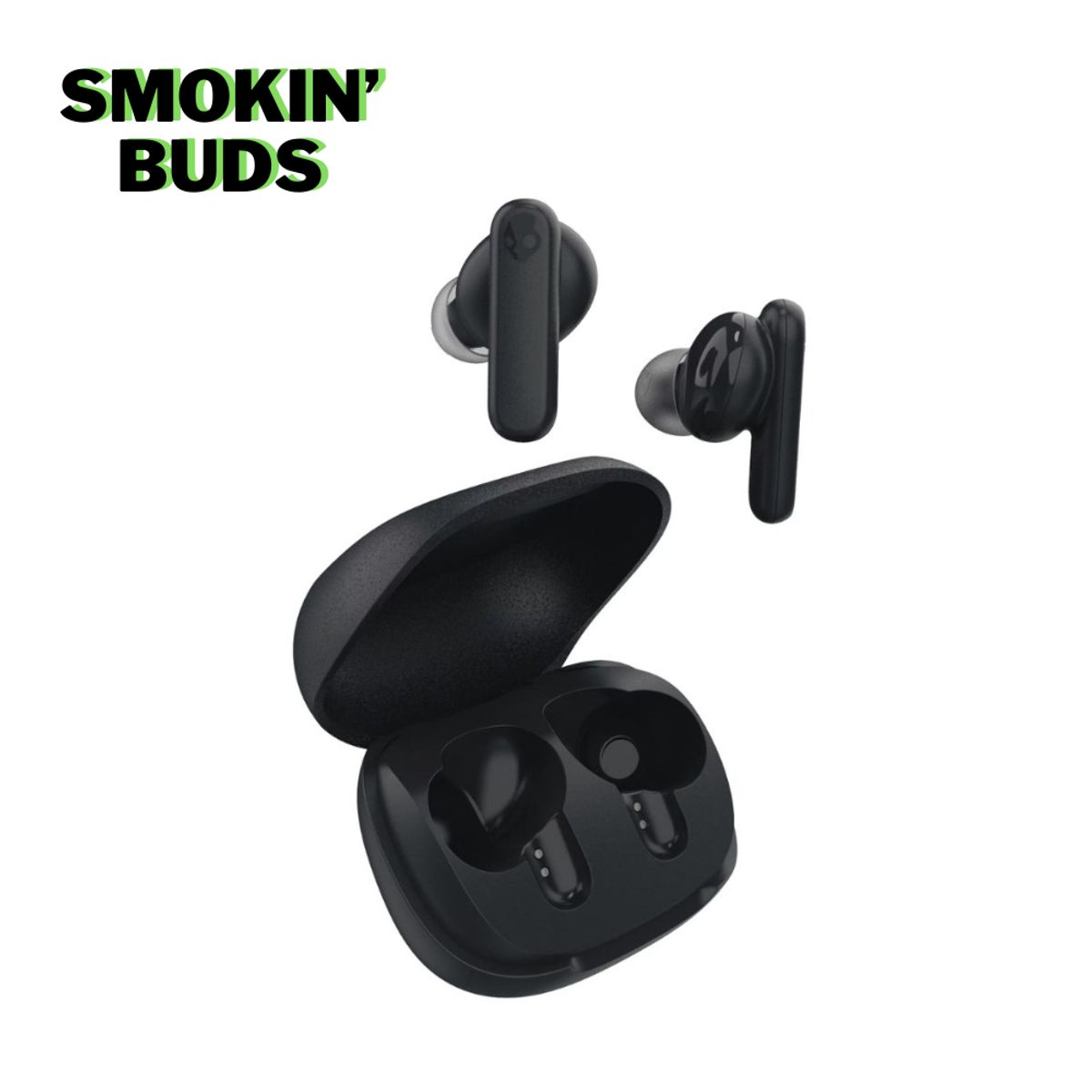 SKULLCANDY - Skullcandy Smokin Buds Audífono Bluetooth IPX4 con Hasta 20 Horas