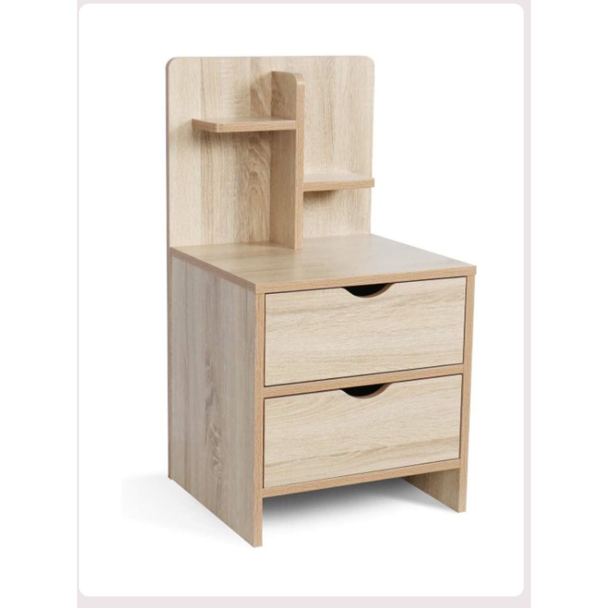 NACION MUEBLES - VELADOR NACION MUEBLES MIGUEL INDUSTRIAL COLOR DUNA