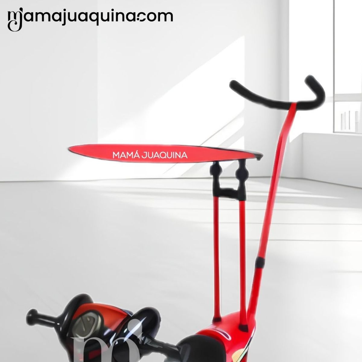 KIDS - Moto a Pedal con Guiador «SPEEDY TRI» Red