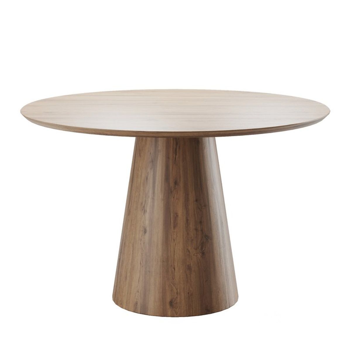 GENERICO - Juego de Comedor Circular Clarens 4 Sillas - Marrón y Verde