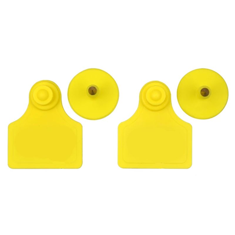 GENERICO - CROTAL ARETE PARA CERDO 43X51 MM PLASTICO TPU