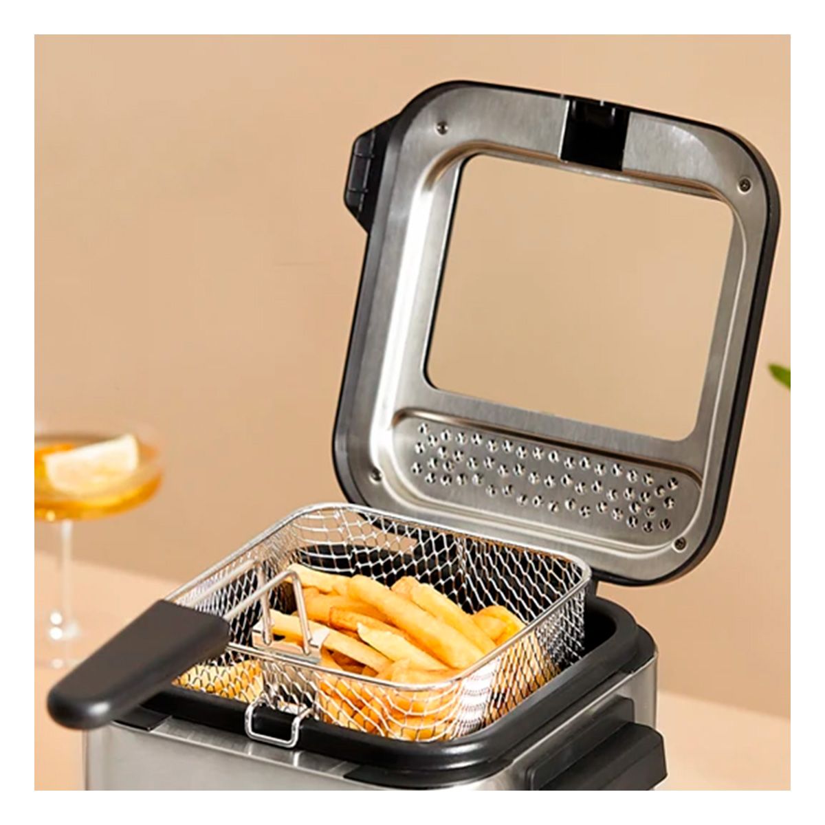 GENERICO - Freidor con Base con Energia Y+Ligas de Regalo