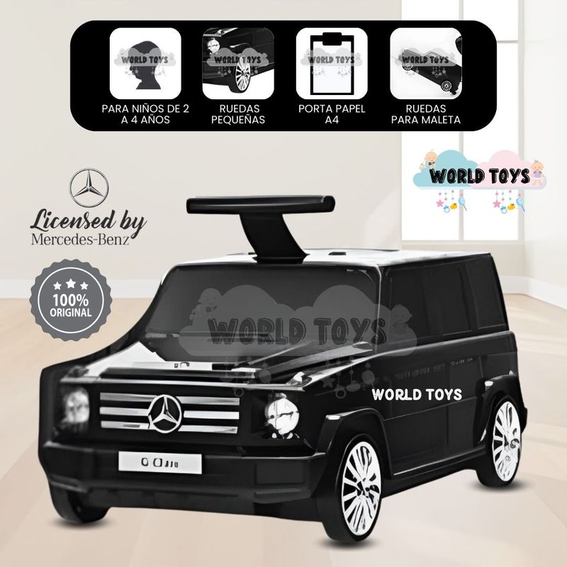 MERCEDES - Correpasillo de arrastre Maleta Buggie «BUGGIE BAG» Black