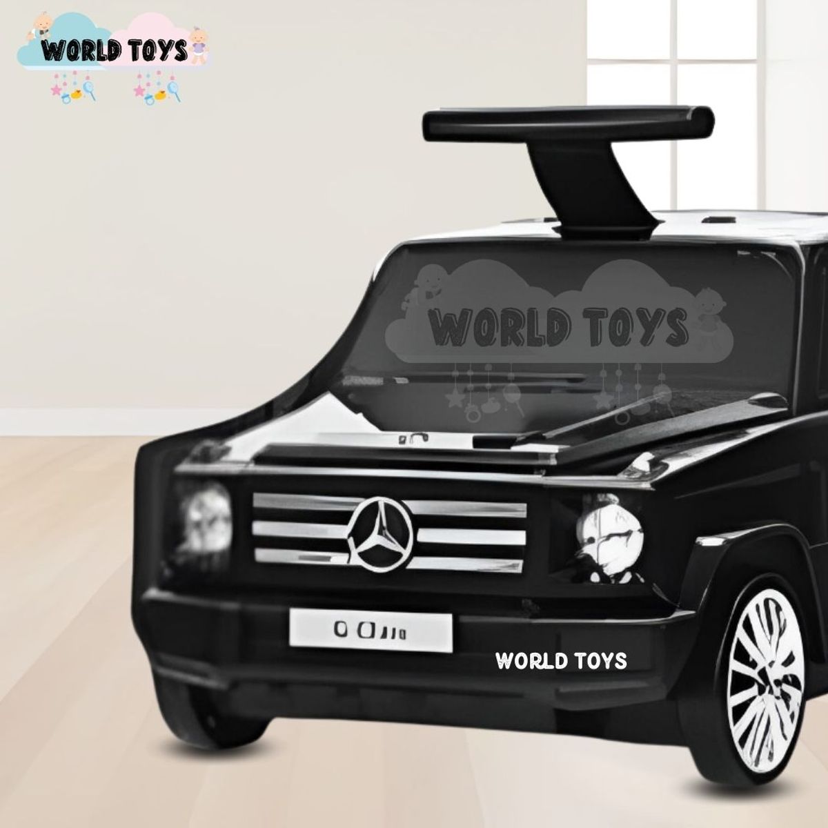 MERCEDES - Correpasillo de arrastre Maleta Buggie «BUGGIE BAG» Black