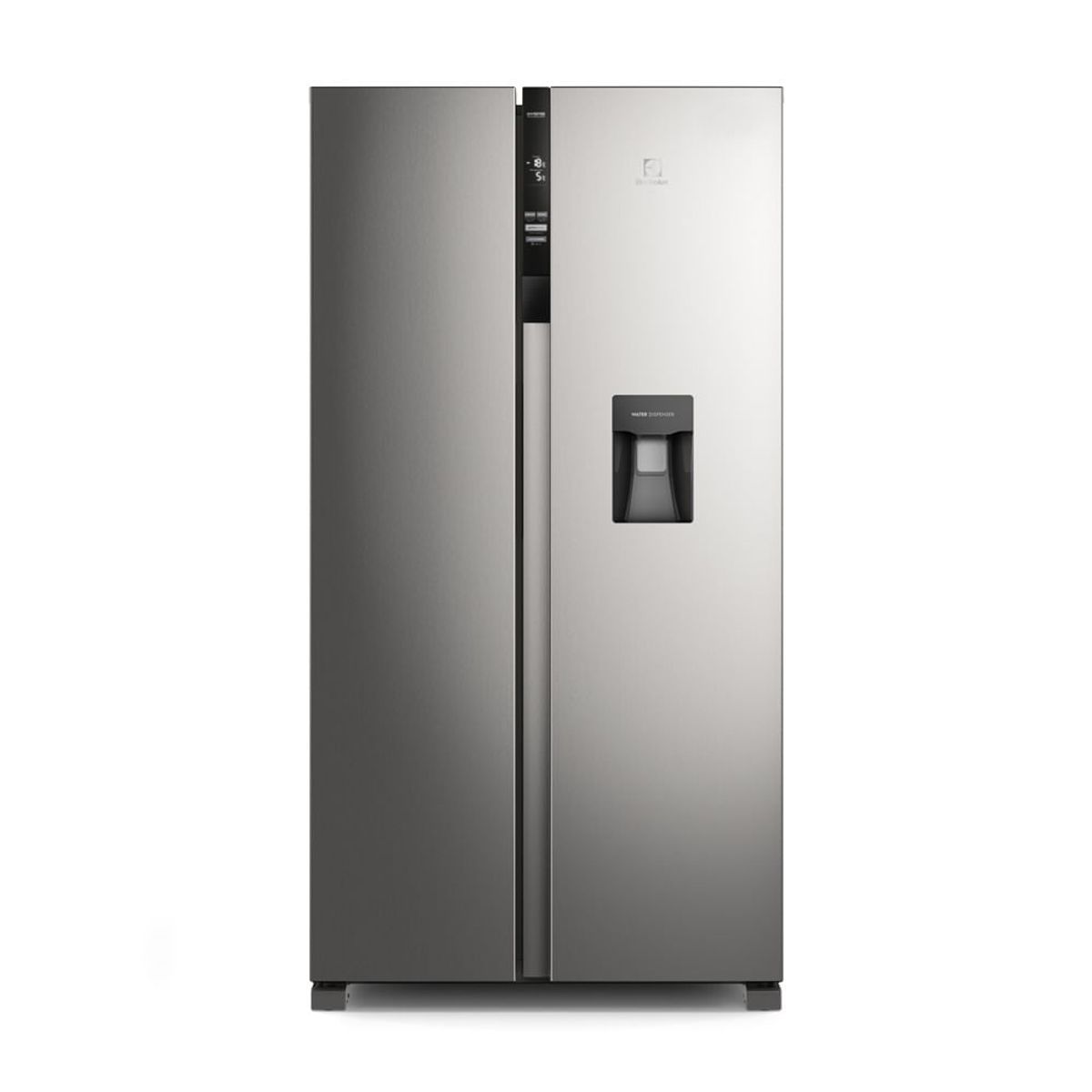 ELECTROLUX - Refrigerador ERSA53V2HDS No Frost Side By Side Inverter 514 Litros Silver Electrolux