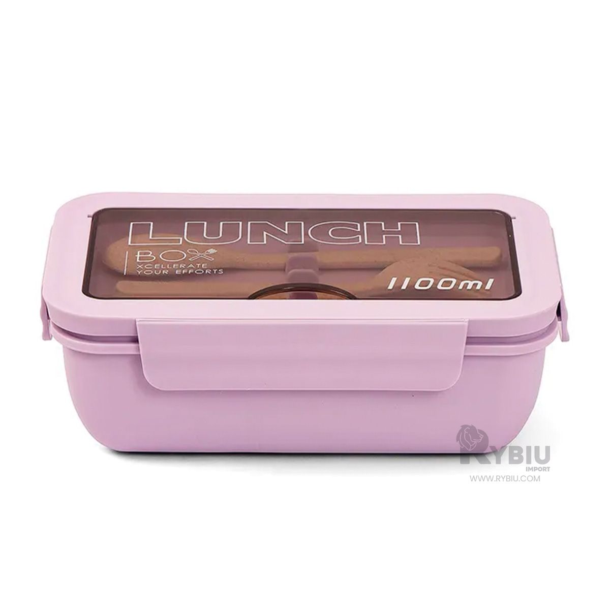 RYBIU IMPORT - Recipiente Practico de Morado Y+Post-it Adhesivos