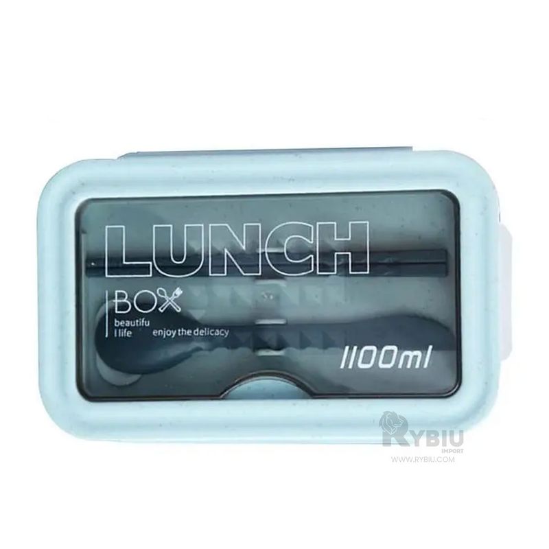 RYBIU IMPORT - Recipiente Practico de Azul Y+Post-it Adhesivos